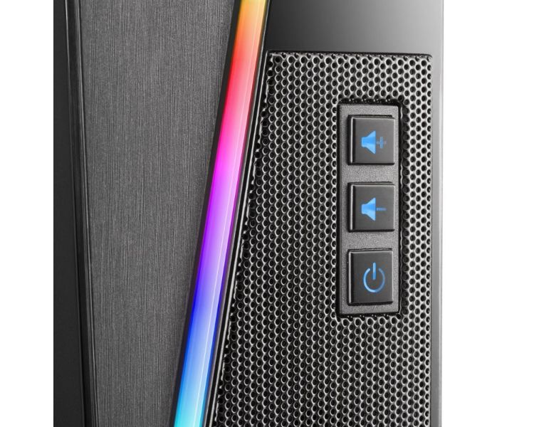 Procesador Dsp Para Sonido Envolvente Altavoces Gaming Mars Gaming MS7 - Bluetooth 5.0, 20W RMS, Iluminación RGB Dinámica, Procesador DSP, Color Blanco Altavoces Gaming Rgb