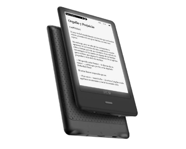 SPC Dickens Light Pro 5614 eReader Táctil 6" 8GB Negro eBook