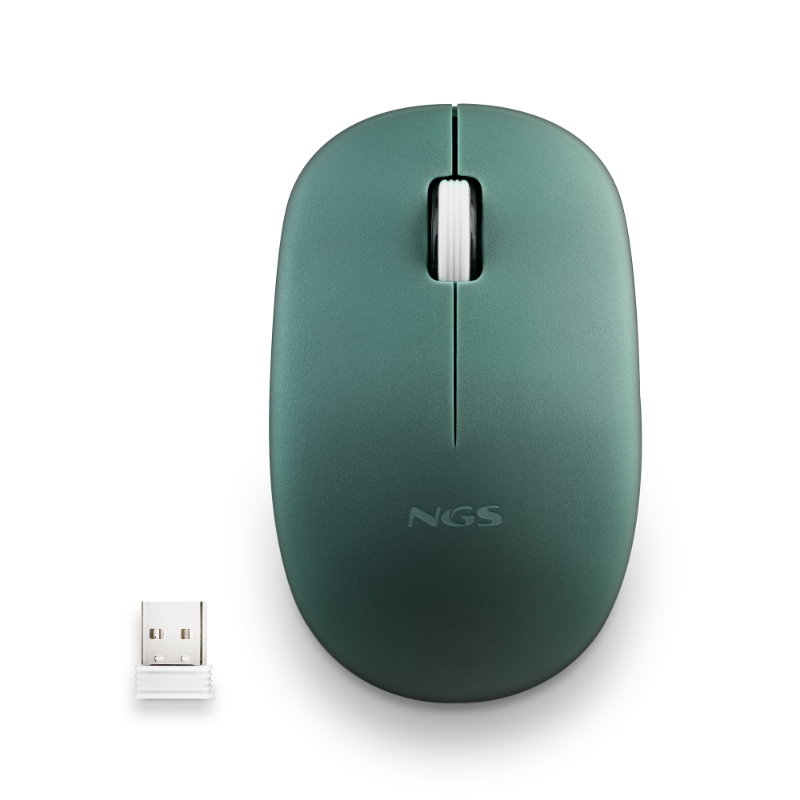 RATON NGS FOG PRO 1000DPI INALAMBRICO VERDE - miniatura 4